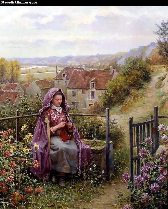 Daniel Ridgeway Knight In the Garden